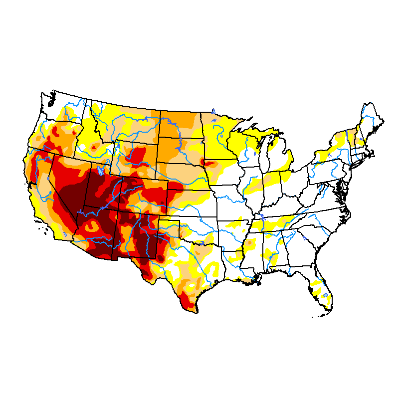 Drought Monitor for conus