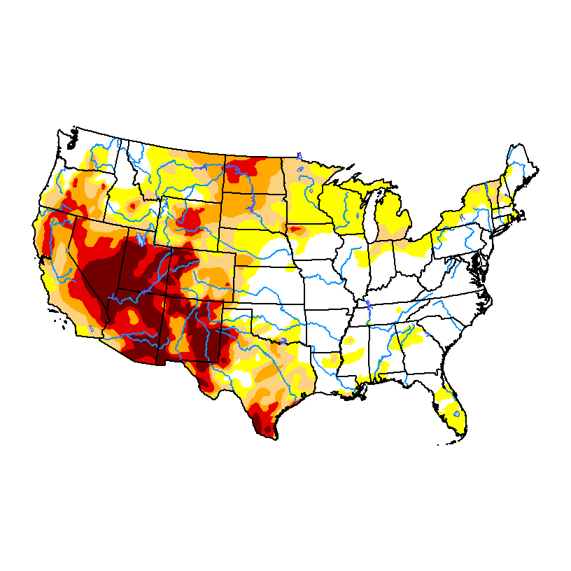 Drought Monitor for conus