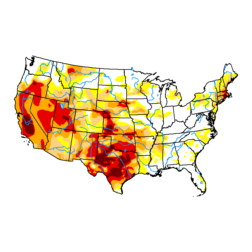 Drought Monitor for conus